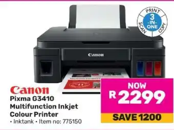 Game Canon Pixma G3410 offer