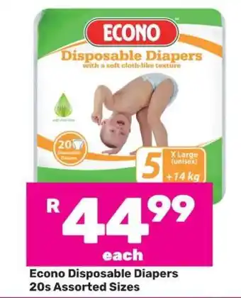 Game Econo Disposable Diapers offer