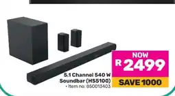 Game 5.1 Channel 540 W Soundbar (HS5100) offer