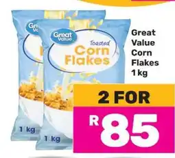 Game Great Value Corn Flakes 1 kg offer