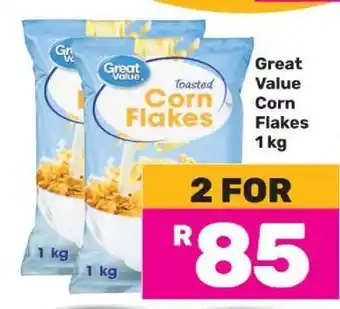 Game Great Value Corn Flakes 1 kg offer