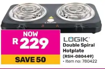 Game Logik Double Spiral Hotplate offer