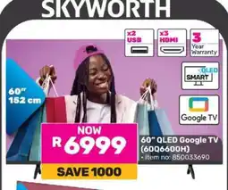 Game 60 QLED Google TV (60Q6600H) offer