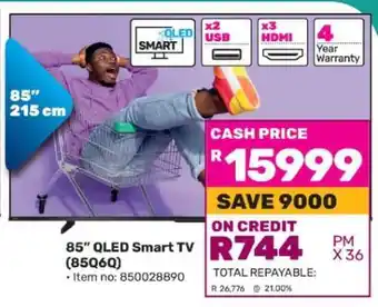 Game 85” QLED Smart TV (85Q6Q) offer