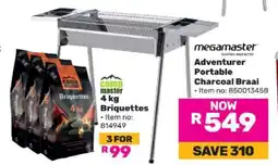 Game Camp Master 4 kg Briquettes offer