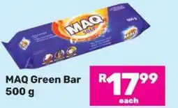 Game MAQ Green Bar 500 g offer