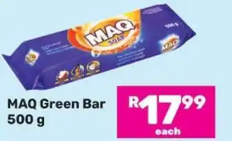 Game MAQ Green Bar 500 g offer
