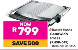 Game Russell Hobbs Sandwich Press offer
