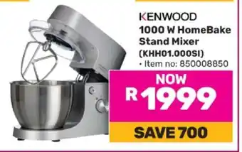 Game KENWOOD 1000 W HomeBake Stand Mixer offer