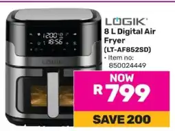 Game LOGIK 8 L Digital Air Fryer offer