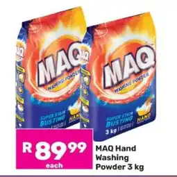 Game MAQ Hand Washing Powder 3 kg offer