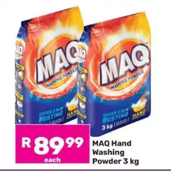 Game MAQ Hand Washing Powder 3 kg offer