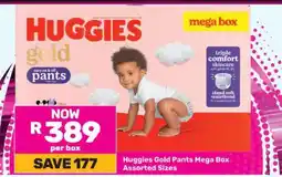 Game Huggies Gold Pants Mega Box offer