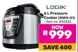 Game LÖGIK 6 L Pressure Cooker (RSPK-01) offer