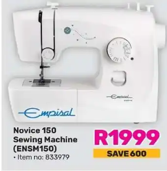 Game Novice 150 Sewing Machine (ENSM150) offer