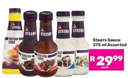 Game Steers Sauce 375 ml Assorted offer