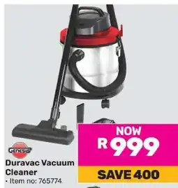 Game Duravac Vacuum Cleaner offer