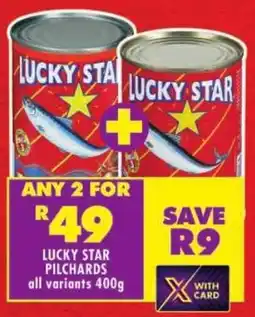 Shoprite Lucky star pilchards offer