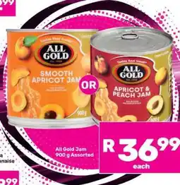 Game All Gold Jam 900 g Assorted offer