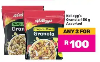 Game Kellogg’s Granola 450 g Assorted offer