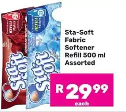 Game Sta Soft Fabric Softener Refill 500 ml Assorted offer