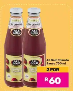 Game All Gold Tomato Sauce 700 ml offer