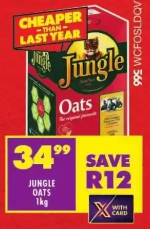 Shoprite Jungle oats offer