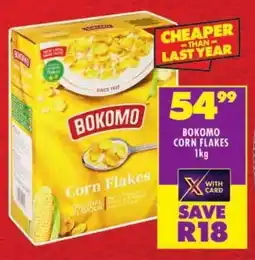 Shoprite Bokomo corn flakes offer