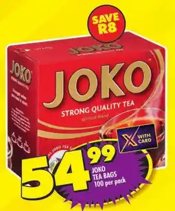 Shoprite Joko tea bags offer
