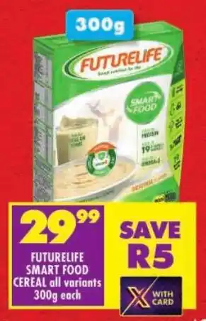 Shoprite Futurelife smart food cereal offer