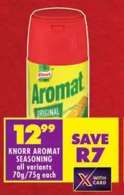 Shoprite Knorr aromat seasoning offer