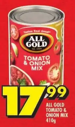 Shoprite All gold tomato & onion mix offer