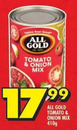 Shoprite All gold tomato & onion mix offer