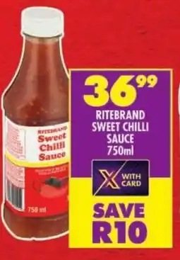 Shoprite Ritebrand Sweet Chilli Sauce offer