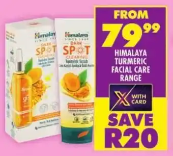 Shoprite Himalaya turmeric facial care range offer