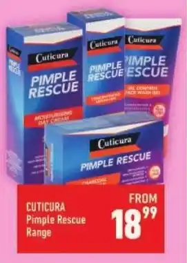 Shoprite CUTICURA Pimple Rescue Range offer