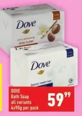 Shoprite Dove Bath Soap offer