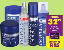 Shoprite Isoplus hair care range offer