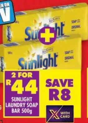 Shoprite Sunlight laundry soap bar offer