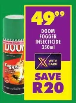 Shoprite Doom fogger insecticide offer