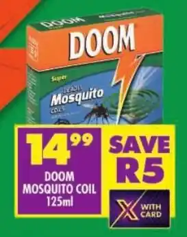 Shoprite Doom mosquito coil offer
