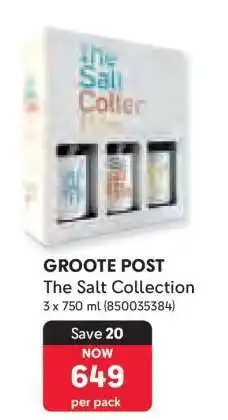 Makro GROOTE POST The Salt Collection offer