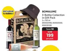 Makro BOMALUMZ 3-Bottle Collection in Gift Pack offer