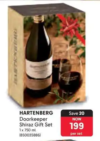 Makro HARTENBERG Doorkeeper Shiraz Gift Set offer