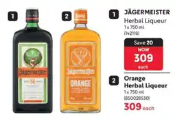 Makro Jagermeister Herbal Liqueur offer