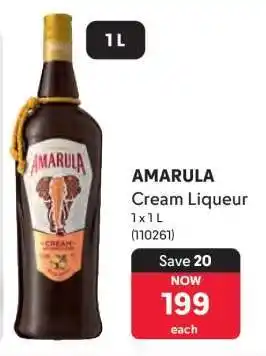 Makro AMARULA Cream Liqueur offer