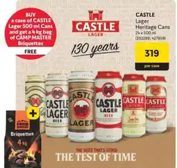 Makro CASTLE Lager Heritage Cans offer
