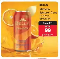 Makro BELLA Mimosa Spritzer Cans offer