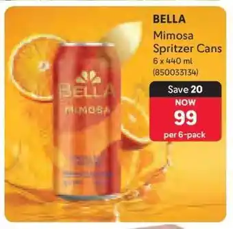 Makro BELLA Mimosa Spritzer Cans offer