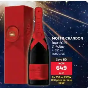 Makro MOËT & CHANDON Brut 2025 Gift-Box offer